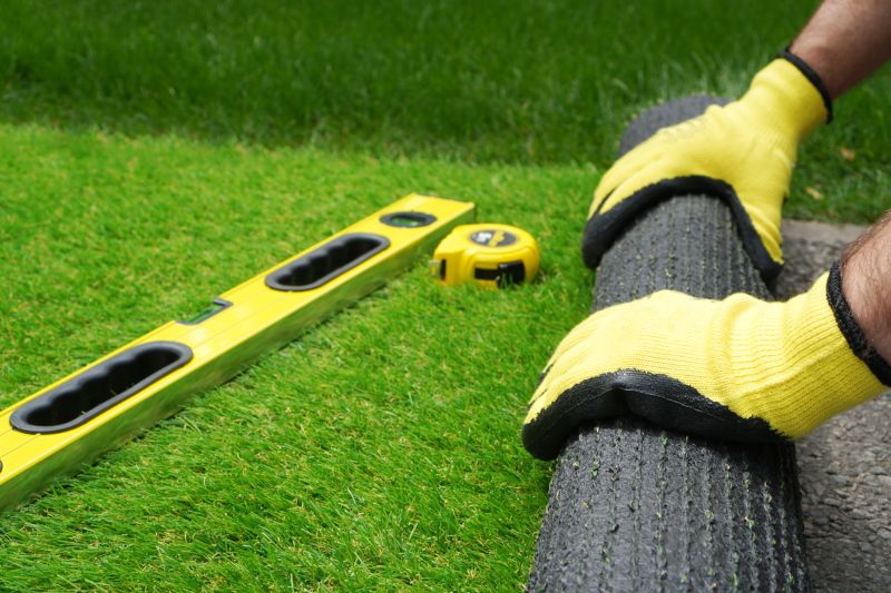 Artificial Turf Installation detail