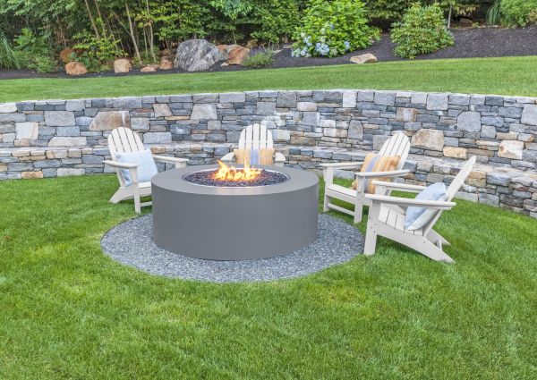 Fire Pit Landscaping in Glenview