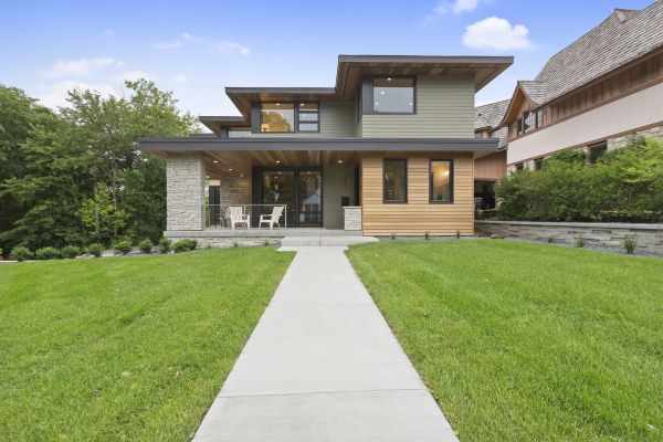 Modern Landscaping in Glenview
