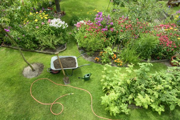 Flower Bed Construction in Glenview