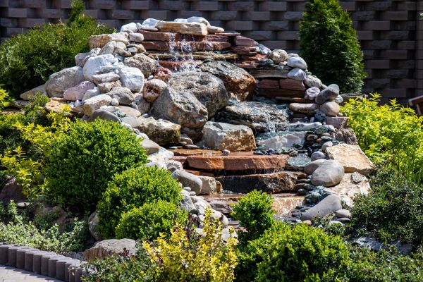 River Rock Landscaping in Glenview