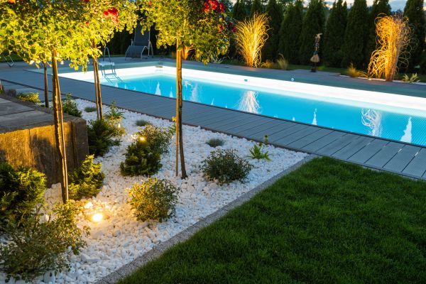 Pool Landscaping Service in Glenview