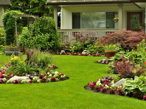 Flower Garden Planting in Glenview